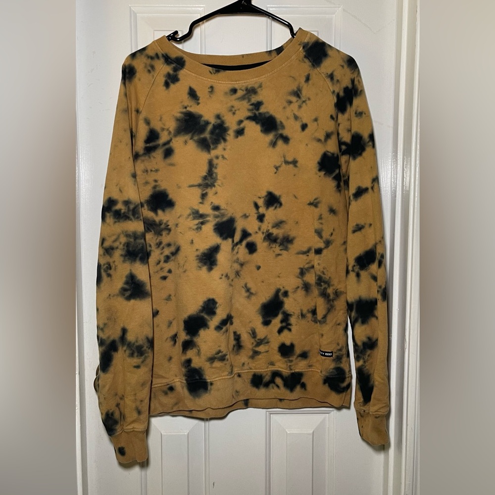 MENS TIE-DYE PULLOVER SWEATSHIRT